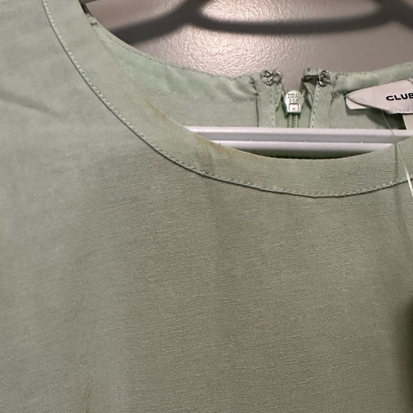 NWT Club Monaco light green top - Picture 4 of 4